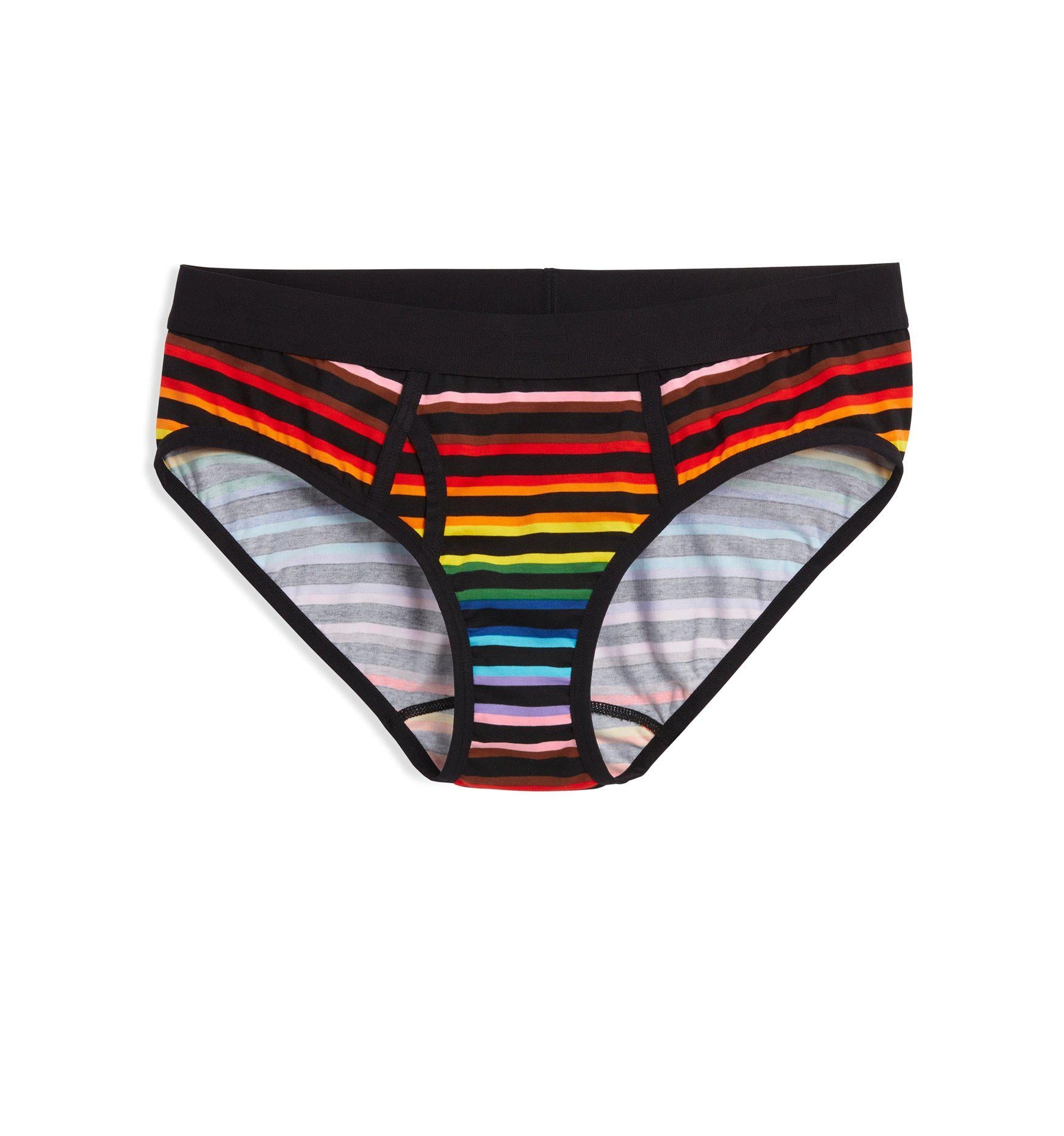 Iconic Briefs - Progress Pride Stripes-Underwear-TomboyX